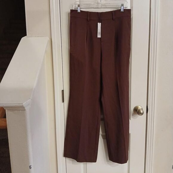 NIC+ZOE Pants - BNWT Nic + Zoe Redwood Wide Leg Pleated Dress Pants Size 8 Office